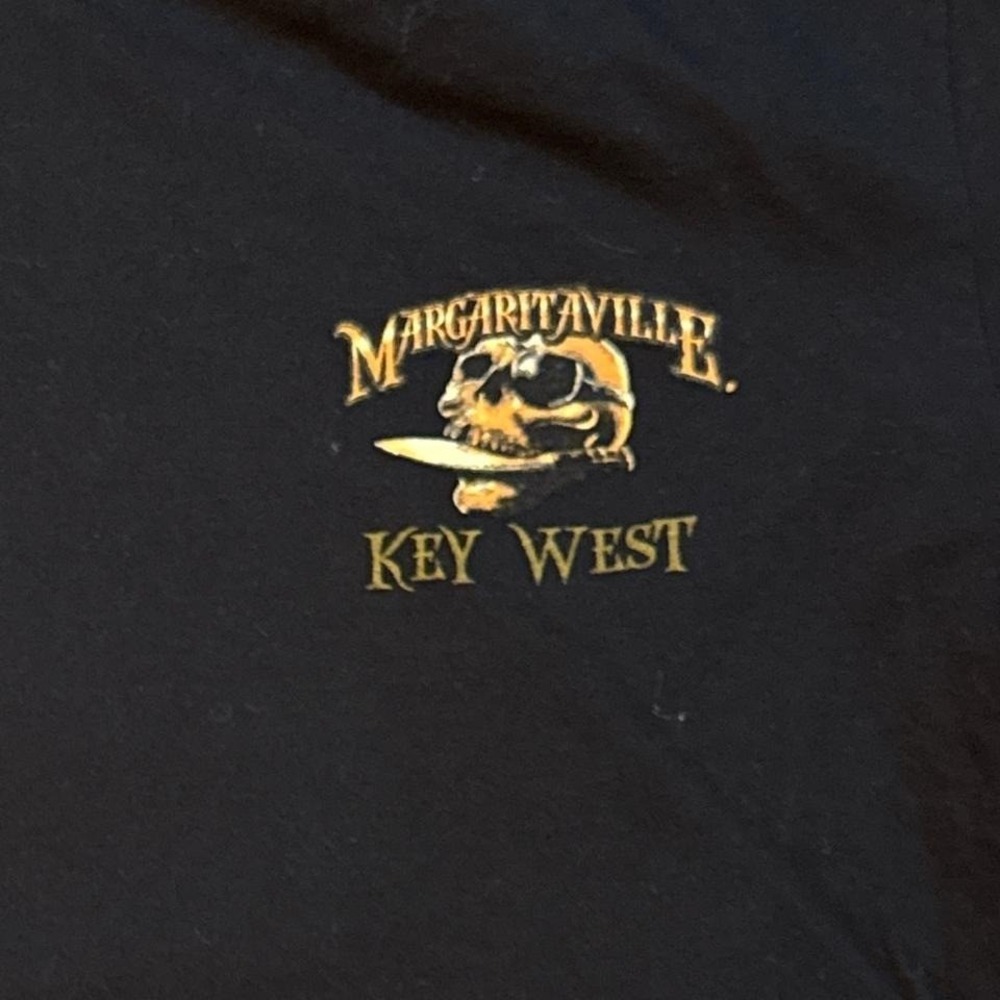 Black Margaritaville Key West T-shirt cotton Sz M Beach Bum